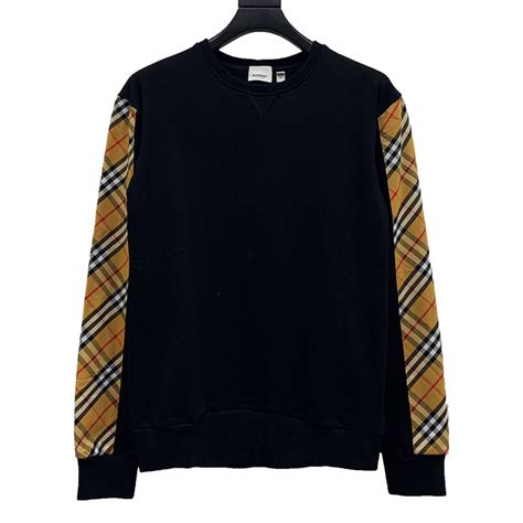 burberry bronx check sleeve sweatshirt|Burberry BRONX Oversized Check.